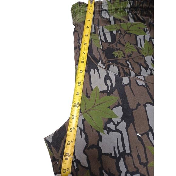 Kushi of Beverly Hills Treebark Camo Pants XL Hunting Forest Leaves Gorp Vintage - Picture 11 of 16